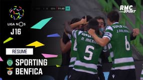 Résumé : Sporting 1-0 Benfica - Liga portugaise (J16)