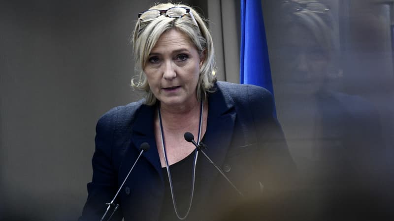 Marine Le Pen le 9 décembre 2016