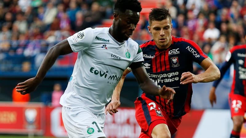 Jonathan Bamba contre Caen