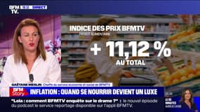 Indice des prix BFMTV: en un mois et demi, les prix de l'alimentaire ont augmenté de 11,12%