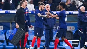 Kingsley Coman et Jonathan Clauss
