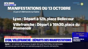 Grève du 13 octobre: deux manifestations dans le Rhône