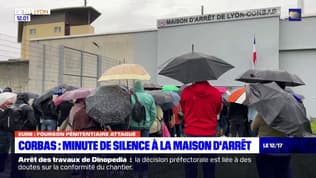 Fourgon attaqué dans l'Eure: la prison de Lyon-Corbas bloquée, une minute de silence observée