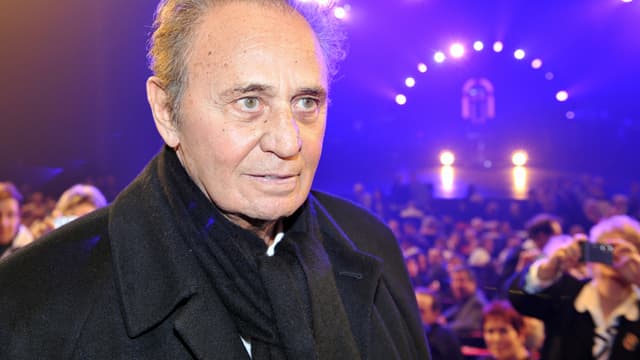 Roger Hanin à un concert de Sylvie Vartan, en 2008.