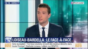 "On ne fera pas d'écologie sans frontières." Jordan Bardella défend le localisme comme programme écologique