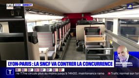 Lyon-Paris: la SNCF va réaménager les TGV pour contrer la concurrence