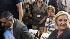Marine Le Pen à Fréjus, le 17 septembre 2016.