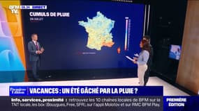 Où les cumuls de pluie ont été les plus importants en France en cette fin juillet?