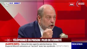 Éric Dupond-Moretti: "Je veux que l'on travaille en prison"