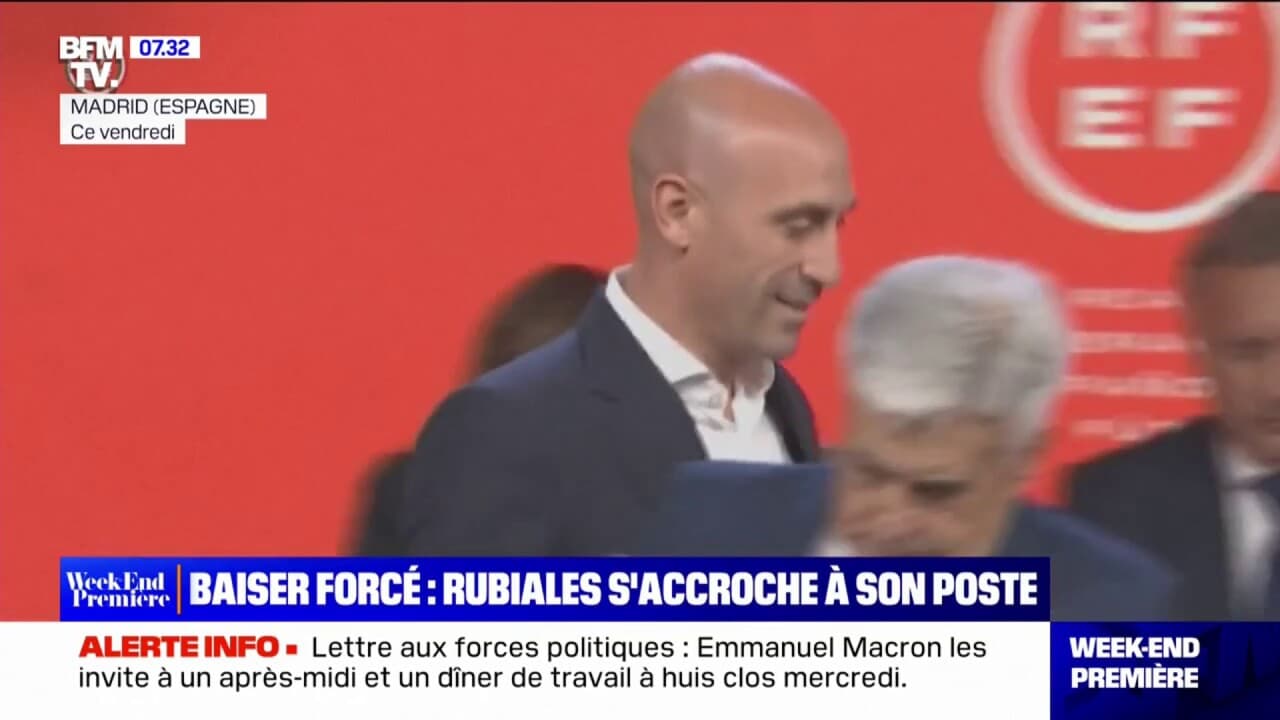 Baiser forcé de Luis Rubiales: les championnes du monde boycottent la  sélection tant que le président de la Fédération espagnole ne démissionne  pas