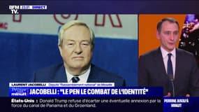 Mort de Jean-Marie Le Pen: "Il y a des moments où on doit respecter le deuil", affirme Laurent Jacobelli (RN)