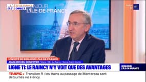Jean-Michel Genestier, maire du Raincy, explique que la prolongation du métro 11 dans sa commune pourrait "avoir un nouveau bond de la valeur foncière des biens sur la ville"