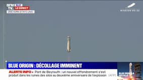 Blue Origin: la fusée a décollé avec six touristes spatiaux à bord
