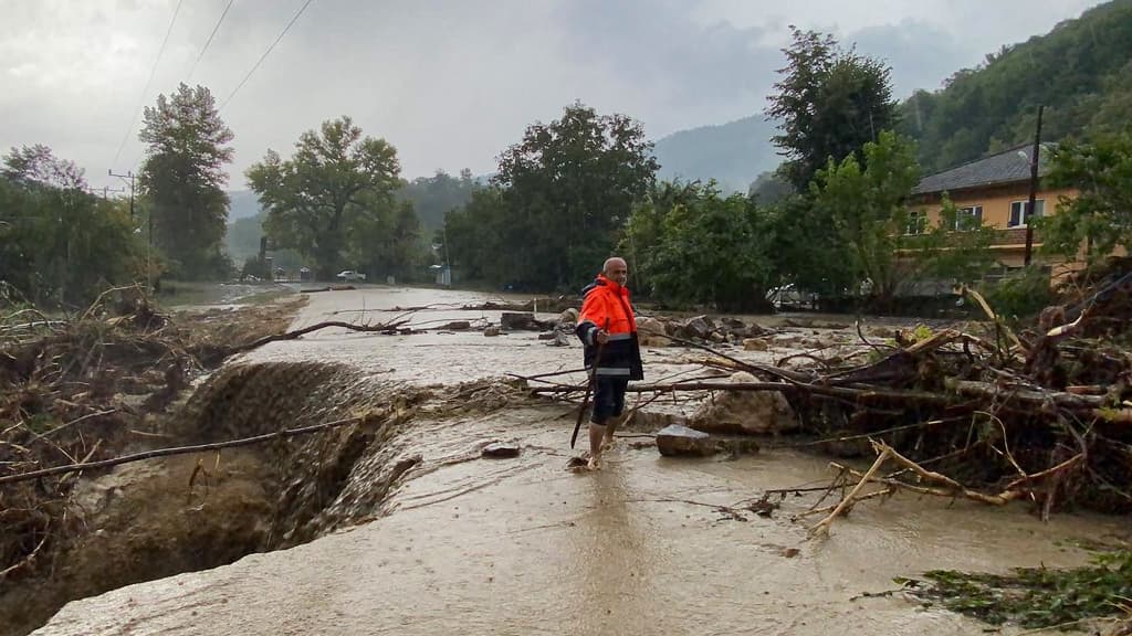 Les inondations en Turquie le 11 août 2021. Les inondations en Turquie le 11 août 2021.