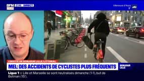 Accidents de cyclistes à Lille: pour le président de l'association du droit au vélo, il faut "moins de voitures, moins de camions, moins de vitesse" 