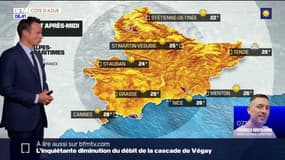 Météo Côte d'Azur: un soleil de plus en plus présent dans l'après-midi, 26°C à Nice