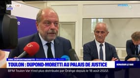 Toulon: Eric Dupond-Moretti au palais de Justice