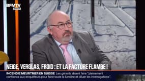 BFM éco : Neige, verglas, froid, et la facture flambe ! - 07/01