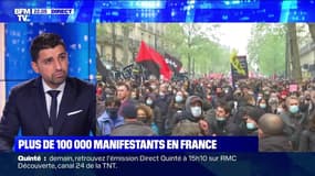 Plus de 100 000 manifestants en France - 01/05