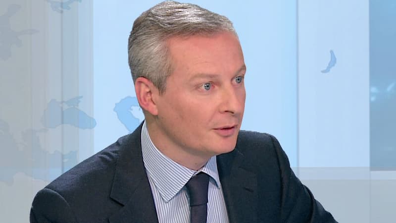 Bruno Le Maire était l'invité de BFMTV ce lundi soir.