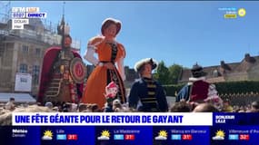 À Douai, une fête géante organisée pour le retour de Gayant