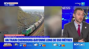 Normandie Business du mardi 10 décembre - Un train Cherbourg-Bayonne long de 550 mètres 