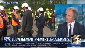 Edouard Philippe et Nicolas Hulot étaient côte à côte pour leur premier déplacement