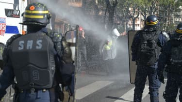 Manifestation de gilets jaunes à Toulouse, le 13 avril 2019 (illustration)