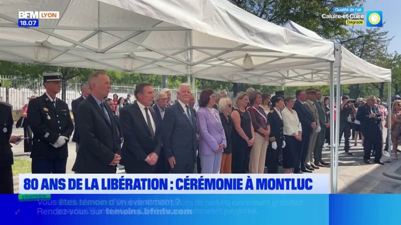 80 ans de la Libération: une cérémonie dans l'ancienne prison lyonnaise de Montluc (1/1)