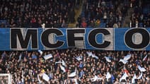 Les supporters de Manchester City