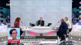 #djihadistes - "Ces djihadistes ont tous des mandats d'arrêts internationaux. Lorsqu'ils vont poser le pied en France, ils seront placés en détention." @CelineMartelet #GGRMC 