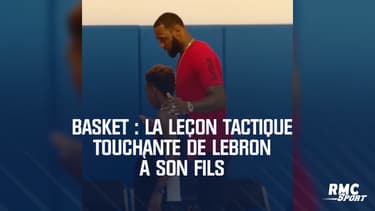 Basket : La leçon tactique touchante de LeBron à son fils