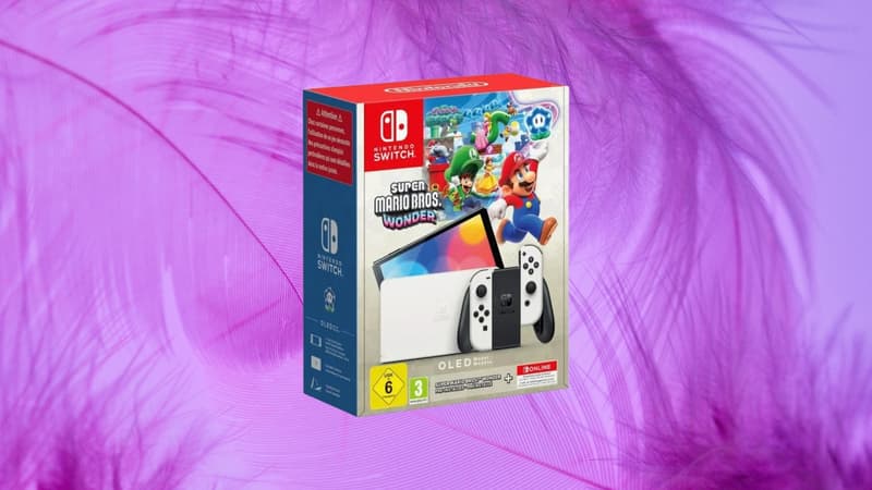 Dingue ! La Nintendo Switch OLED avec Super Mario Bros Wonder est à prix fou
