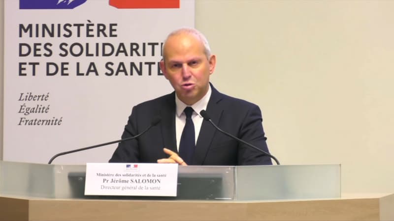 Jérôme Salomon ce mercredi soir.