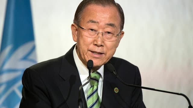 Ban Ki-moon, le 15 novembre 2016.