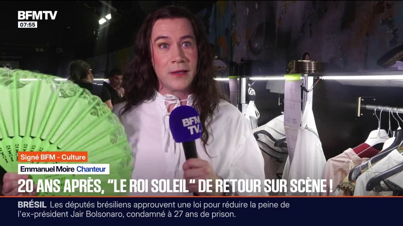 « Beaucoup de choses ont changé »: 20 ans après, « Le Roi Soleil » est de retour sur scène au Dôme de Paris