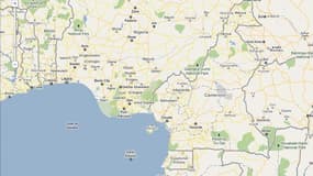 © Google Map. Le Mend affirme avoir localisé les trois Français, employés du groupe pétrolier Bourbon, enlevés au Nigéria dans la nuit de mardi à mercredi.