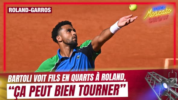 Roland-Garros : "Ça peut bien tourner", avec un bon tirage Bartoli voit Fils en quarts