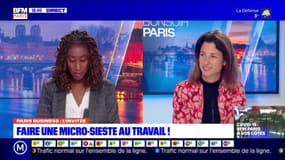 Paris Business: Faire une micro-sieste au travail ! - 06/04