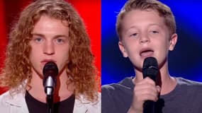 Kylian dans "The Voice" et "The Voice Kids"