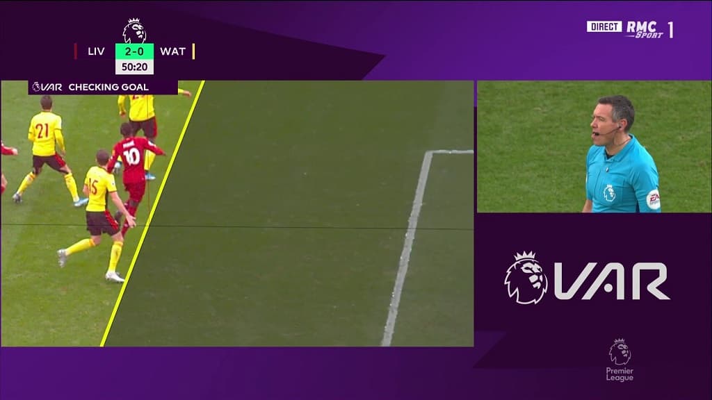 Le VAR a refusé un but à Mané Le VAR a refusé un but à Mané
