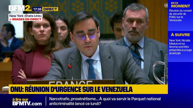 Capture de Nicolas Maduro: depuis l'ONU, la France désapprouve la méthode utilisée par Washington