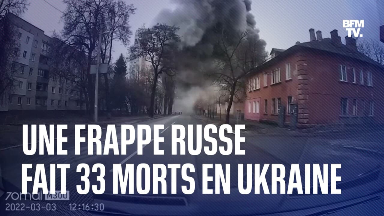 Guerre En Ukraine: Une Frappe Russe Sur La Ville De Tchernihiv Fait Au ...