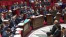Les ministres masqués dans l'hémicycle de l'Assemblée nationale, le 6 décembre 2022.
