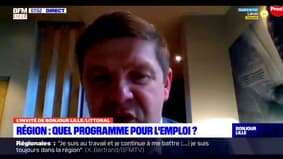 "La priorité pour les gens, c'est l'emploi": Laurent Rigaud, tête de liste aux régionales dans le Nord avec Xavier Bertrand, détaille les mesures prévues pour la région