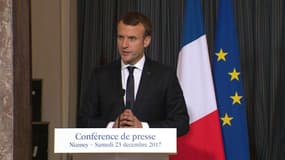 "Ce n’est pas la France qui décrète qu’il faut lutter contre les mariages forcés", dit Macron au Niger 