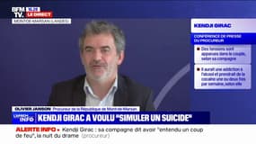 Kendji Girac: "Il va certainement mettre plusieurs mois à retrouver la pleine possession de ses moyens", affirme le procureur