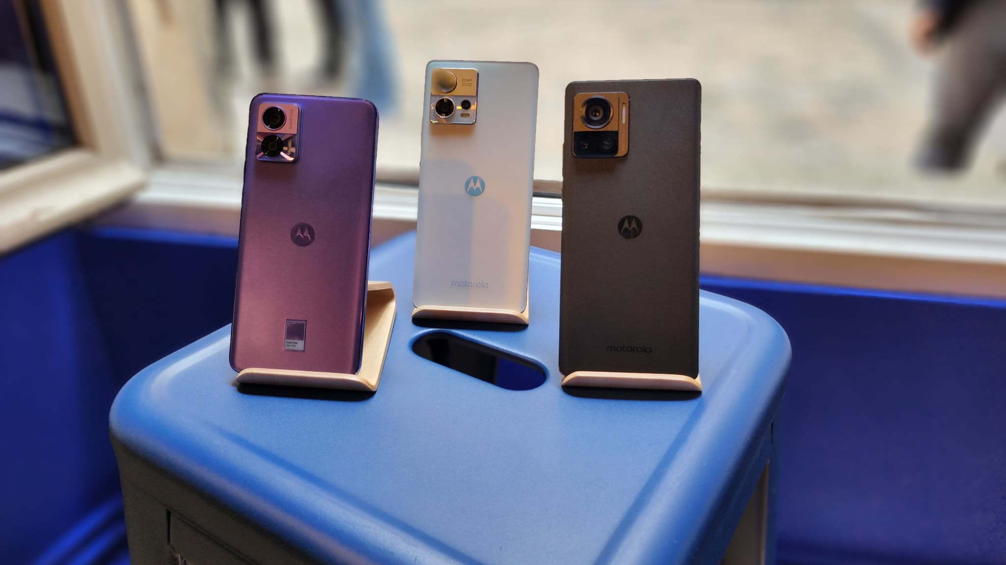 Motorola propose tout de même d'autres couleurs