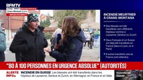 Incendie en Suisse: "C'est une tragédie", déplore ce jeune homme qui devait fêter le Nouvel An dans le bar de Crans-Montana