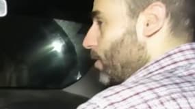 Cette capture d'écran d'une vidéo diffusée par l'armée israélienne montrerait Mohammed Sinwar voyageant en voiture dans un tunnel près de la frontière entre Israël et Gaza, le 17 décembre 2023.